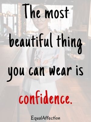 Confident Beautiful Girl Quotes 