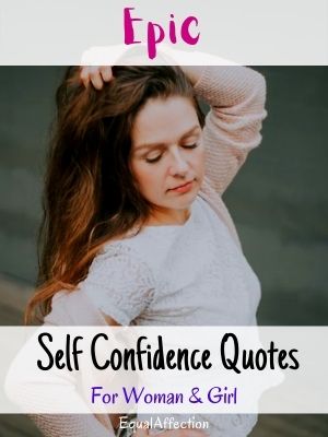 Self Confidence Quotes For Woman & Girl