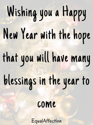 Best Wishes Quotes For The New Year