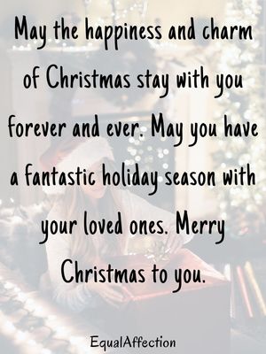 Heartwarming Christmas Message