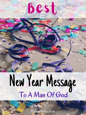 New Year Message To A Man Of God