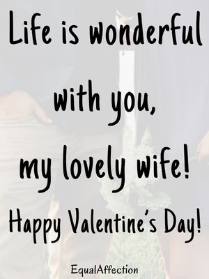 Romantic Valentine Quotes For Wife