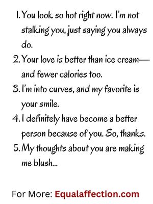 Flirty Things To Say To A Girl To Make Her Blush