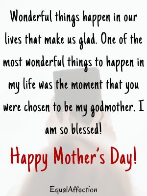 God Mother's Day Message