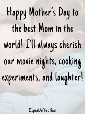 Mother's Day Message From Daughter