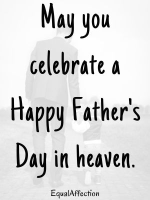 Happy Fathers Day Husband In Heaven