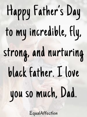 Happy Fathers Day Messages For Black Man