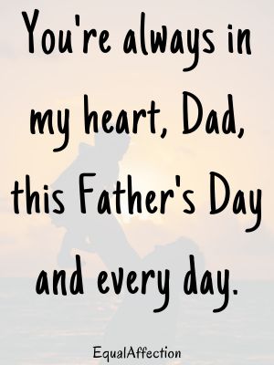 Happy Fathers Day To Dad In Heaven