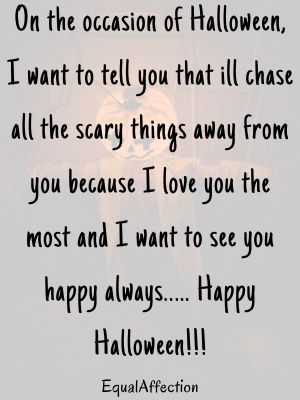 Happy Halloween Wishes To My Love