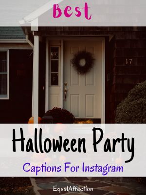 Halloween Party Captions Instagram