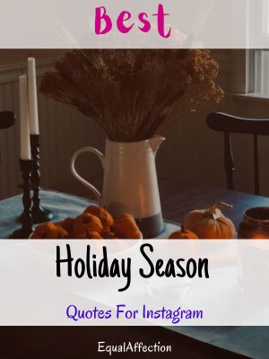 Holiday Season Quotes For Instagram