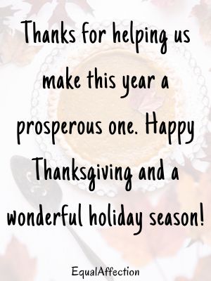 Thanksgiving Message To Organization