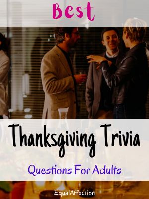 Thanksgiving Trivia Questions For Adults