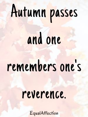 Unique Autumn Quotes